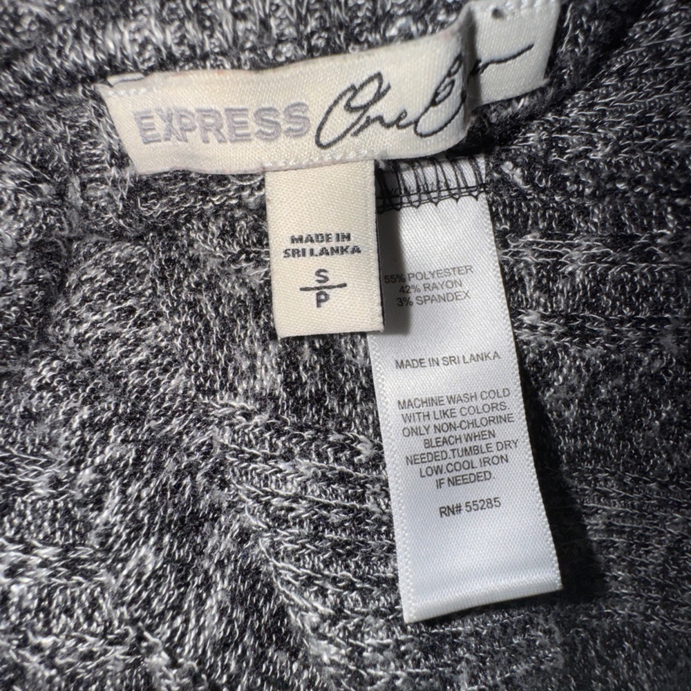 Heathered Gray Crisscross Bodysuit - Picture 3 of 3